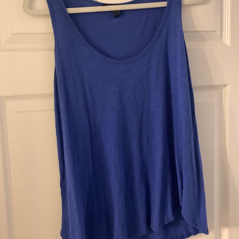 Blue tank top
